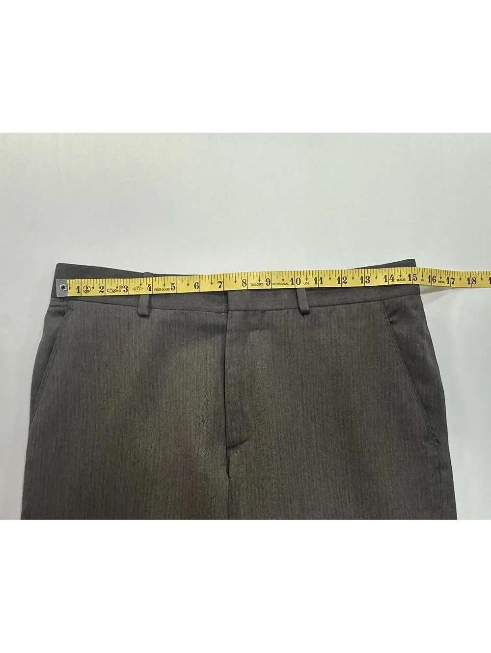 Banana Republic Tailored Flat Dress Pants Brown Mens 29/32